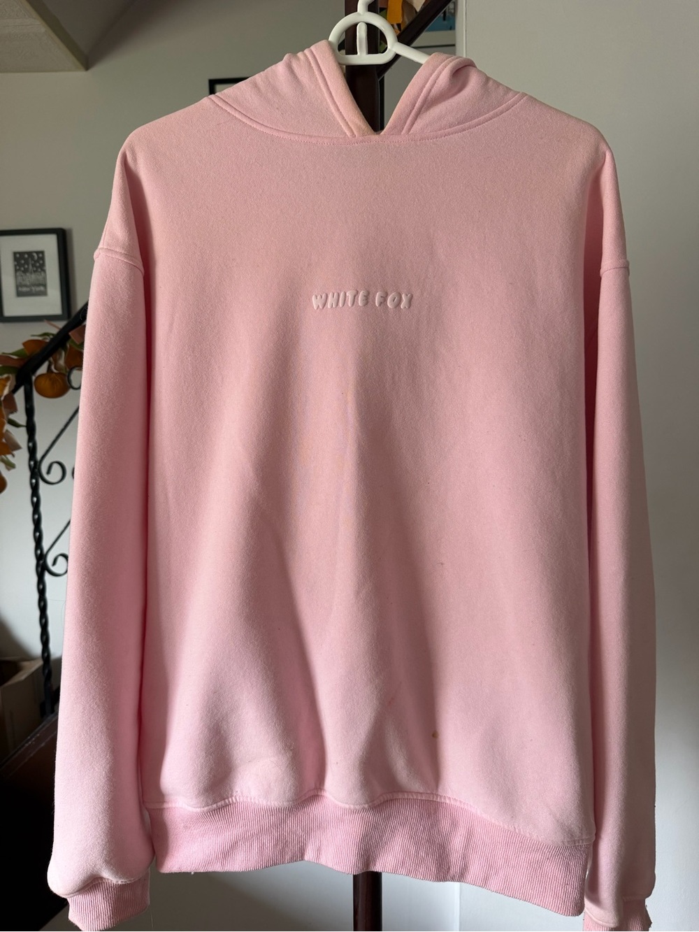 White Fox Boutique Pink Leisure Series Oversized Hoodie